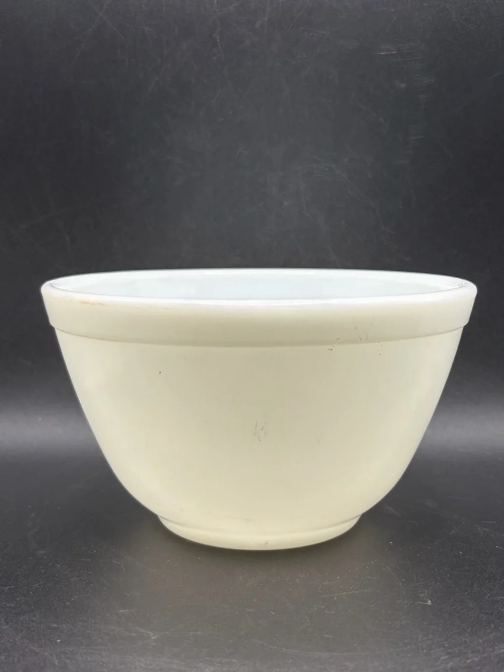 Pyrex USA Vintage Opal White Glass Mixing Nesting Bowl Kitchenware Tableware